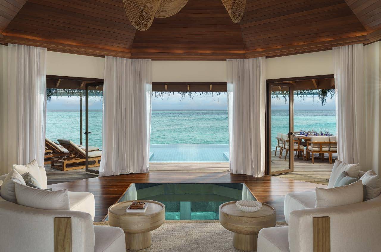 Two Bedroom Ocean Pavilion with Pool, wohnen, Huvafen Fushi Maldives